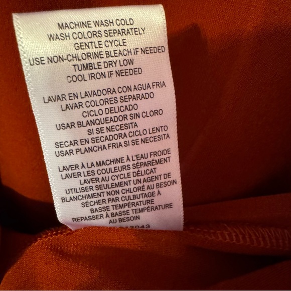Julian Taylor Burnt Orange Cardigan - Picture 7 of 8